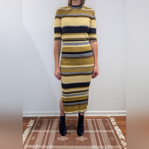 H&M striped bodycon dress - Picture 3 of 7